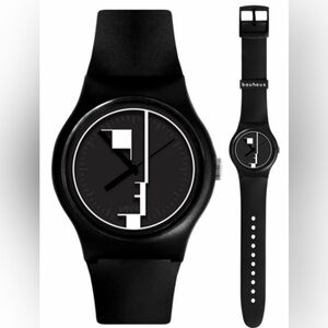 Bauhaus x Vannen Limited Edition Watch w/Quartz Dual, Large, Rare HTF, Unisex